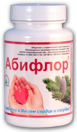 Абифлор БАД 60 таблеток по 0,5 гр.