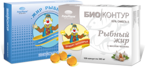 Рыбный жир с маслом чеснока "БиоКонтур" - БАД, № 100 капс. х 0,33 г