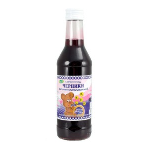 Сироп ягод черники витаминизированный, для детей старше 3-х лет, 250 мл (стекло)