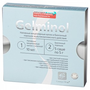 Gelminol капли 10мл + саше №5*5г (1наб)