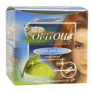 ОвисОлио / "OvisOlio® - Овечье масло" Крем для лица липосомный суперувлажняющий, 50 мл, банка